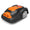 2025 Robot cortacésped Yard Force SA900ECO – Hasta 900 m² – Función corte en bordes – Sensor de lluvia – Motor sin escobillas – 28 V – Negro/Naranja