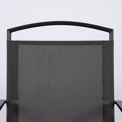 2025 Juego de comedor exterior Mainstays Albany Lane de 5 piezas, negro