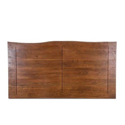 Cama San Marino de Madera Maciza de Acacia – Diseño Orgánico y Moderno