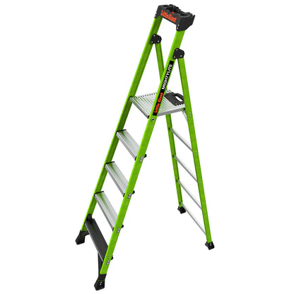 2025 Escalera de Tijera MightyLite™ Ultrafuncional de Fibra de Vidrio, Ligera y Segura