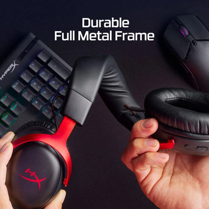 2025 Audífonos Inalámbricos HyperX Cloud III Wireless RED – Sonido Legendario