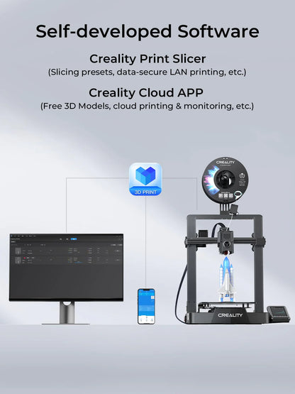 2025 Creality Ender-3 V3 KE Impresora 3D, Velocidad Alta de 500 mm/s