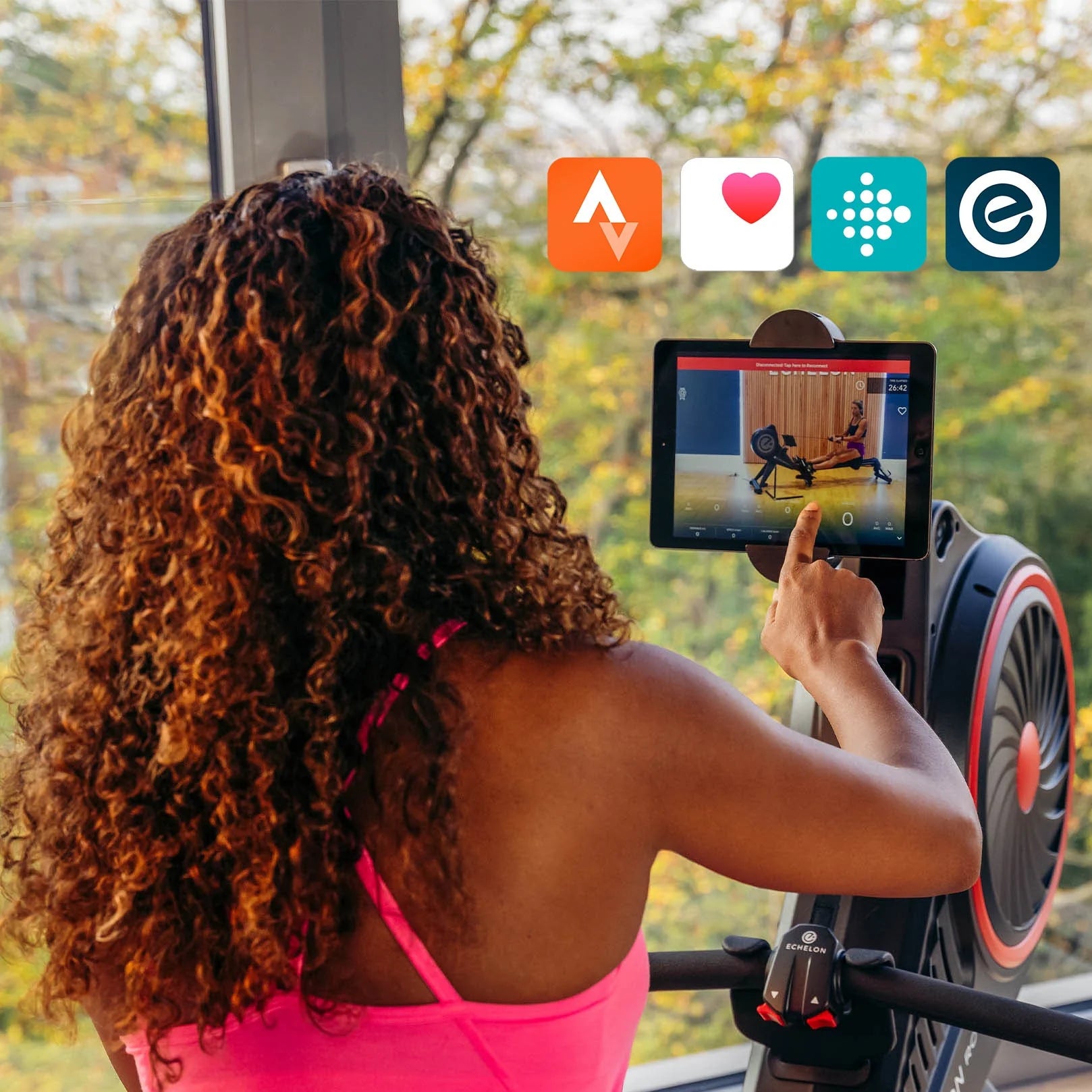 Remo Plegable Conectado Echelon Row Smart