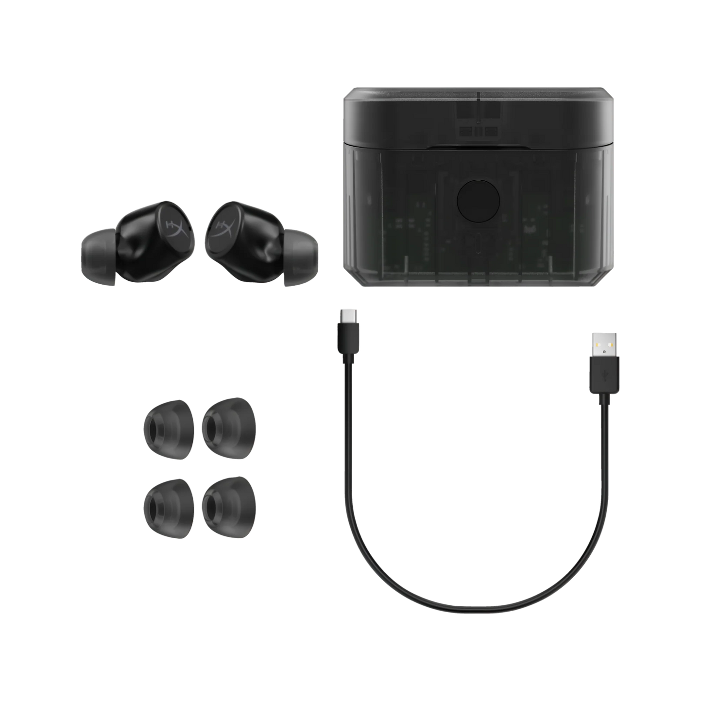 2025 Audífonos HyperX In Ear Cirro Buds Pro TWS Edición Black