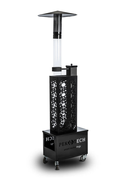 2025 Pektech Pelviva – Calefactor Premium de Pellets para Jardín, Terraza y Uso Profesional
