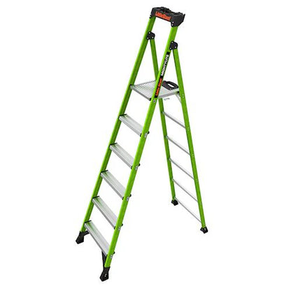 2025 Escalera de Tijera MightyLite™ Ultrafuncional de Fibra de Vidrio, Ligera y Segura