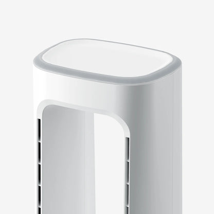 Ventilador torre sin aspas premium OmniAir 41" con purificador de aire - Blanco