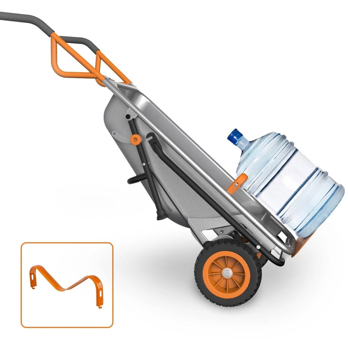 Carretilla multifuncional Worx Aerocart 8 en 1