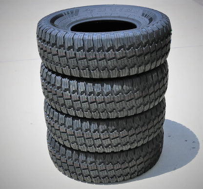 Juego de 2 neumáticos todoterreno Haida Puma HD818 LT 235/75R15 104/101S 6 capas, índice de carga C, perfil M/T barro