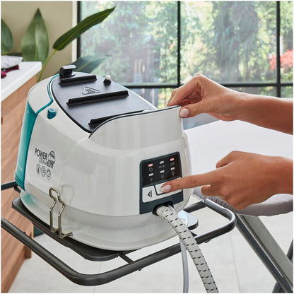 2025 Morphy Richards 332014 Power Steam Elite - Centro de planchado con sistema de autolimpieza, 1,35L, Verde - Planchado de alta gama - Sencillez y eficacia