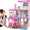 Barbie Casa de Muñecas Dreamhouse - con Piscina, Tobogán y Ascensor - Luces y Sonido - 75+ Piezas - 104 x 109 cm - Regalo para Niños de 3-7 Años, GRG93