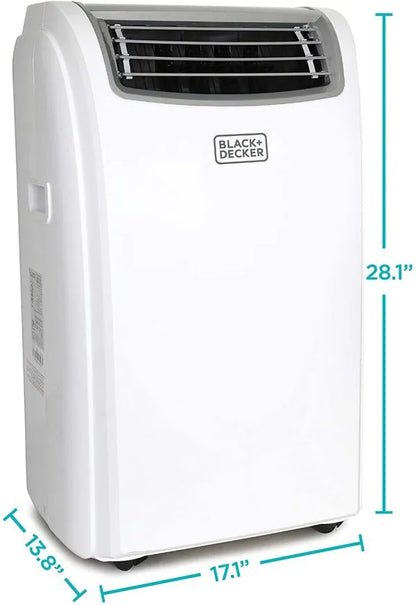 2025 Climatizador móvil 14 000 BTU con función calefacción y mando a distancia, blanco
