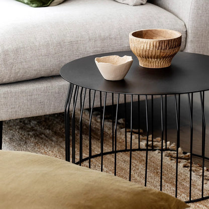 2025 Mesa de Centro Wire DIAM 60 Negro