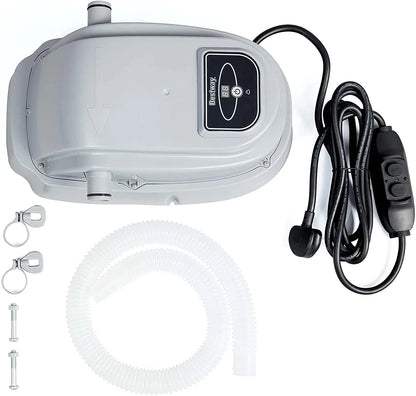 2025 Calentador de piscina Bestway 58259 – Calentador eficiente de agua para piscinas elevadas de hasta 4,57 m de diámetro