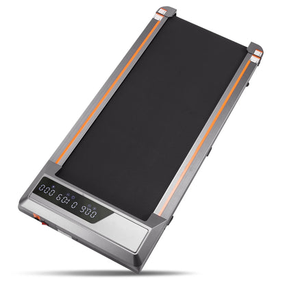 Cinta de correr Naipo 2,5 CV para uso doméstico con pantalla LCD, ruedas de transporte y capacidad máxima de 120 kg.