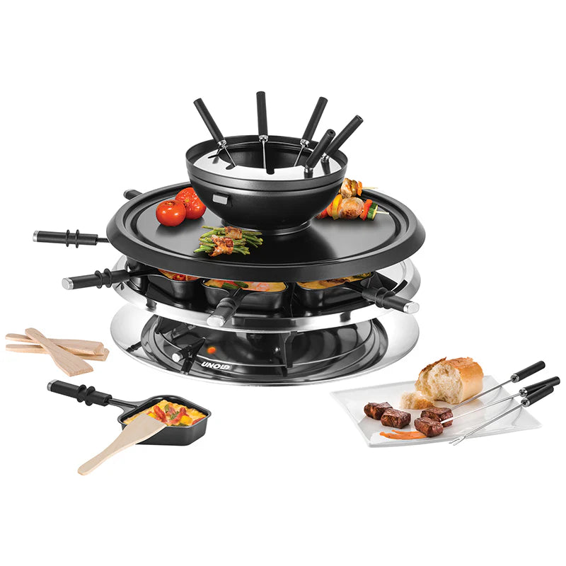 2025 Raclette Multi 4 en 1 – La experiencia raclette versátil