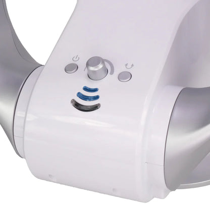 2025 Ventilador de pared y de mesa sin aspas Korona 81008, 26 W, plata y blanco