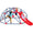 Cúpula De Escalada, Juego De Cúpula Geométrica Con Tobogán Resistente, Costway 242 X 183 X 92cm Multicolor