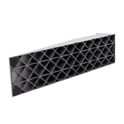 Rampas de acceso de plástico ligero Black Widow – Capacidad de carga de 10,000 libras por par