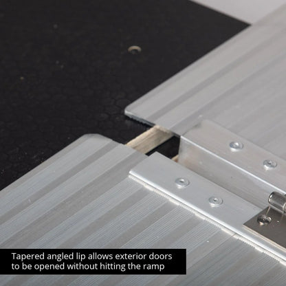 2025 Titan Ramps rampa plegable simple de 4 pies para silla de ruedas – capacidad de carga de 600 lb.