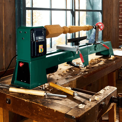 2025 Torno para madera PARKSIDE PDB 100 A1 | 400 W de potencia