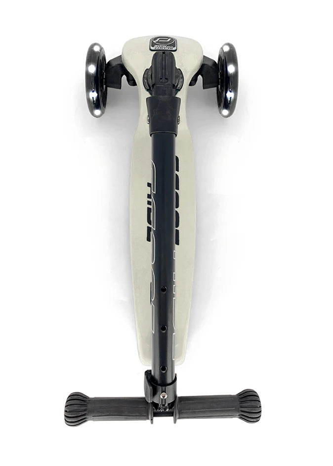 2025 Patinete Scoot & Ride Highwaykick 3 LED para Niños, Plegable, Ruedas Luminosas, de 3 a 6 Años