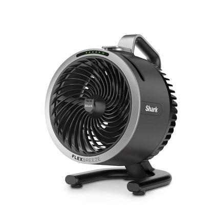 2025 Ventilador con nebulización Shark FlexBreeze HydroGo FA050UK – Solución portátil de enfriamiento ultra potente para interior y exterior (Carbón)