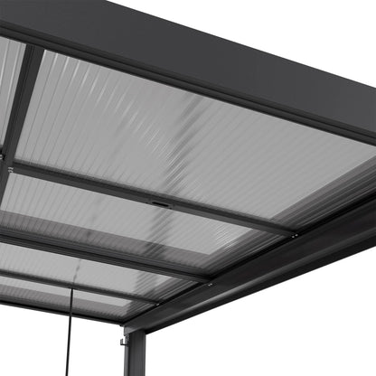 2025 Toldo para terraza Jakarta con paneles de policarbonato