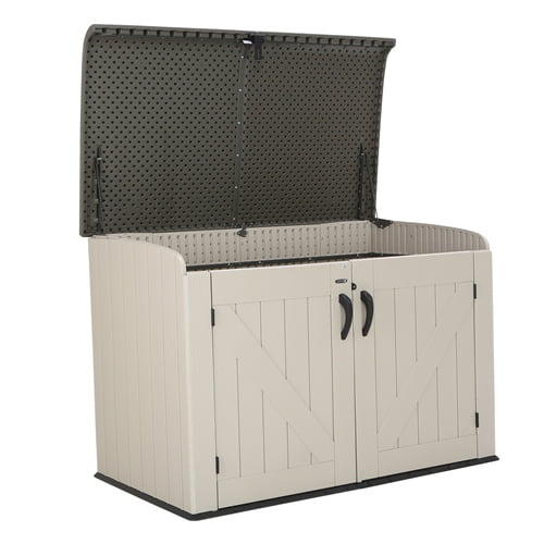 Cobertizo de Almacenamiento Horizontal Lifetime – 75 pies³ (Modelo 60170)