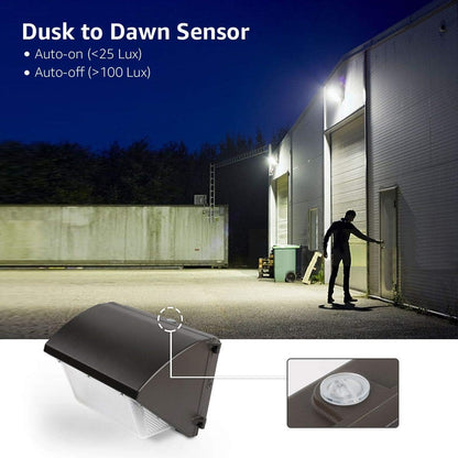 2025 Lote de 2 Focos Solares WL5000 LE con Detector de Movimiento, Iluminación Exterior Segura