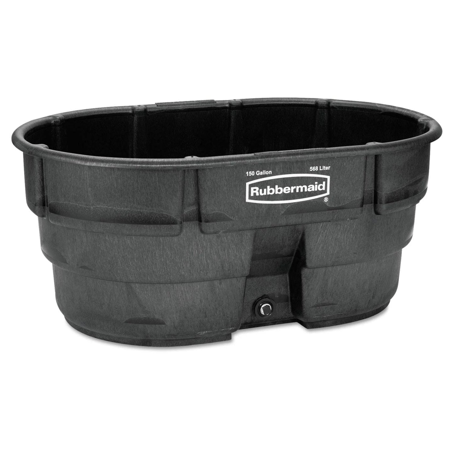 2025 Tanque de Agua Rubbermaid FG424500BLA, Capacidad 150 Galones, Plástico, Negro