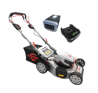 2025 Cortacésped inalámbrico Cramer 82LM51SX con batería de 6 Ah y cargador incluidos