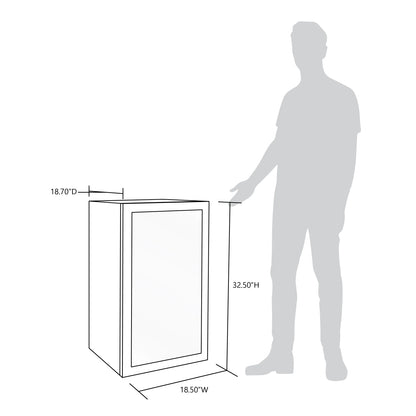 2025 Newair® Refrigerador de Bebidas Independiente "Cervezas del Mundo" – 126 Latas – 18,5"