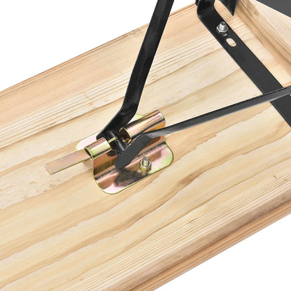 2025 Conjunto de mobiliario plegable para fiestas Bichl de 3 piezas en madera