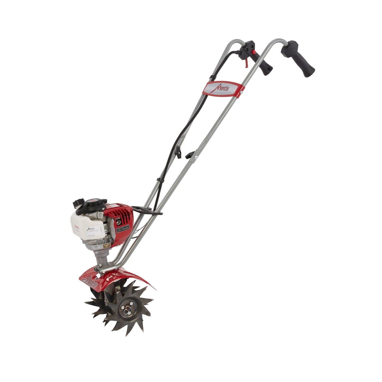Motoazada compacta MANTIS 7268 – Motor de 25 cm³ – Cuchillas delanteras de 9 pulgadas – Rotación hacia adelante (CARB)