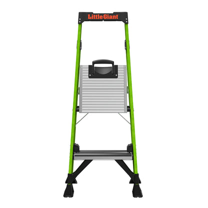 2025 Escalera de Tijera MightyLite™ Ultrafuncional de Fibra de Vidrio, Ligera y Segura