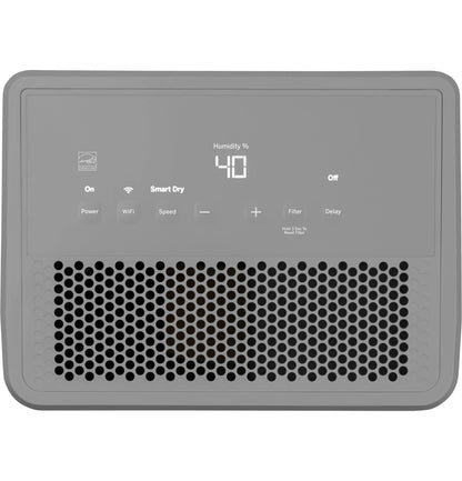 2025 GE Appliances AWHR50LB – Deshumidificador Portátil Inteligente con Smart Dry y Wi-Fi Integrado, Certificado Energy Star®