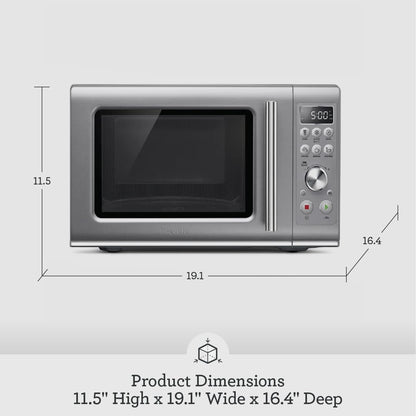 2025 Microondas Compacto de Encimera Breville BMO650SIL1BUC1