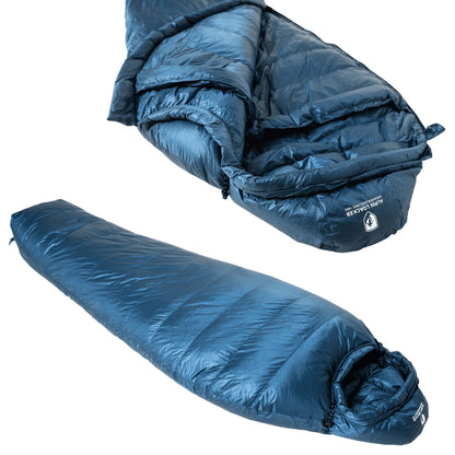 2025 Saco de dormir Alpin Loacker Down Pro 3 estaciones – 860 g